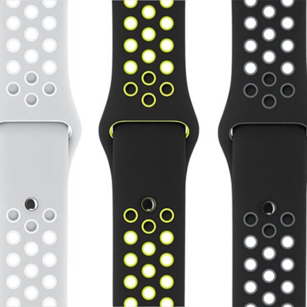 بند سیلیکونی طرح Nike مناسب برای اپل واچ سایز APPLE WATCH 38 , 40 , 41 mm