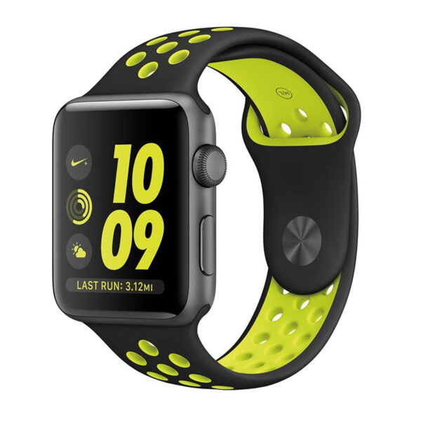 بند سیلیکونی طرح Nike مناسب برای اپل واچ سایز APPLE WATCH 38 , 40 , 41 mm