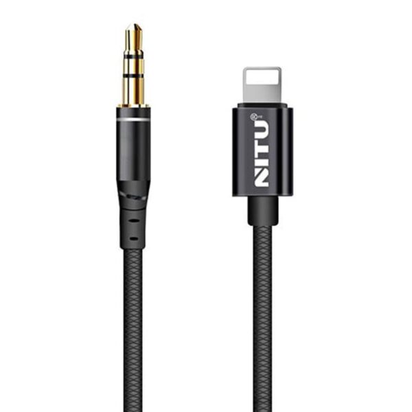 کابل AUX آیفون نیتو مدل NITU NT-AUX010 Lightning To AUX