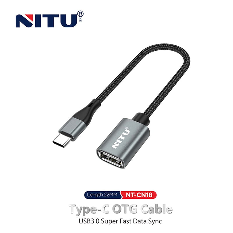 تبدیل او تی جی تایپ سی نیتو مدل NITU NT-CN18 OTG