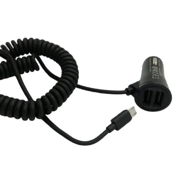 شارژر فندکی با کابل MICRO USB مدل x-max x-cc1718