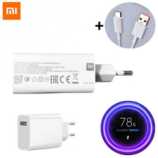 کلگی شارژر فست 33 واتی شیائومی مدل Xiaomi MDY-11-EZ
