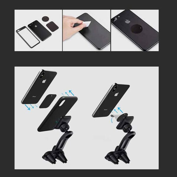 هولدر مگنتی دریچه کولری یسیدو مدل YESIDO C106 Holder