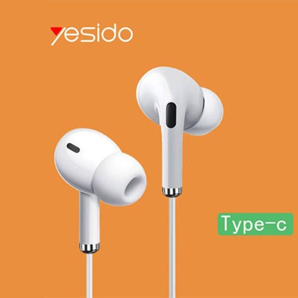 هندزفری سیمی TYPE C یسیدو مدل YESIDO YH35