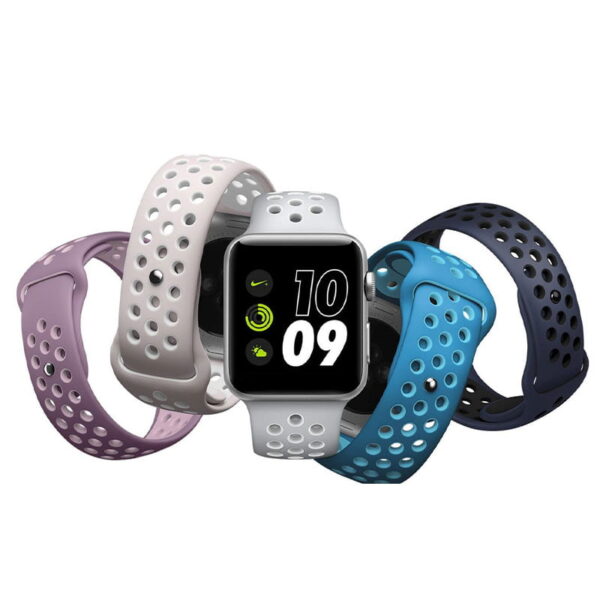 بند سیلیکونی طرح Nike مناسب برای اپل واچ سایز APPLE WATCH 38 , 40 , 41 mm