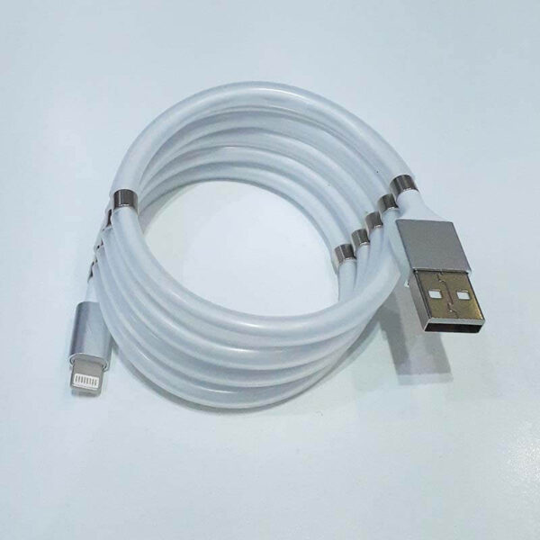 کابل آیفون جمع شونده مغناطیسی Lightning