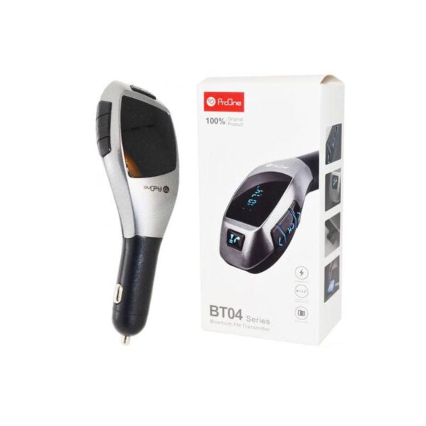 شارژر فندکی و اف ام پلیر پرووان مدل PROONE FM PLAYER BT04