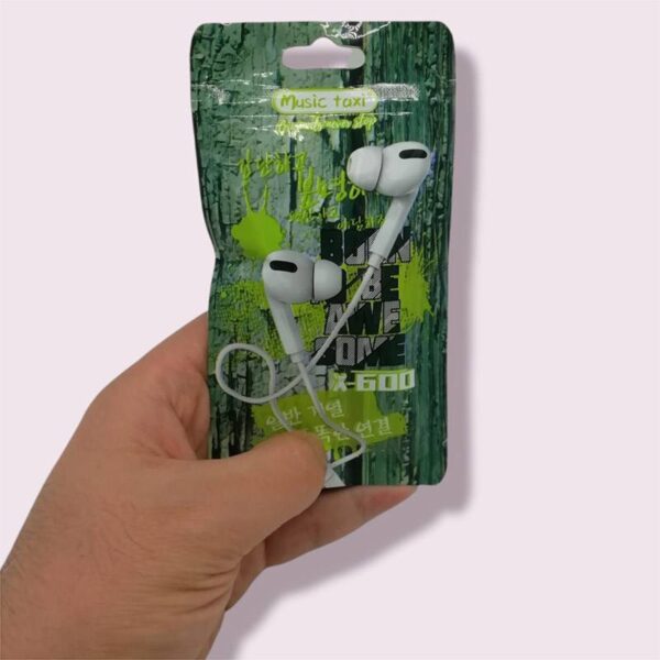 هندزفری سیمی موزیک تاکسی مدل Music taxi X600 Handsfree