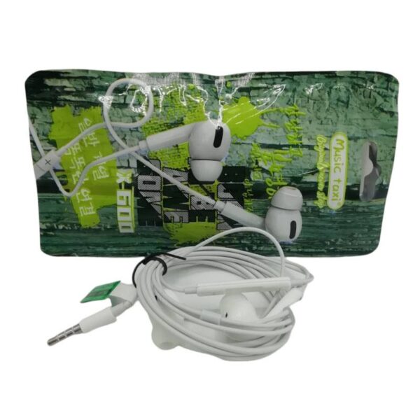 هندزفری سیمی موزیک تاکسی مدل Music taxi X600 Handsfree