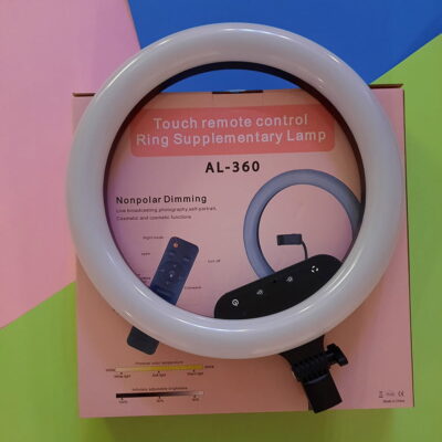 رینگ لایت به همراه سه پایه مدل AL-360 Ring Light