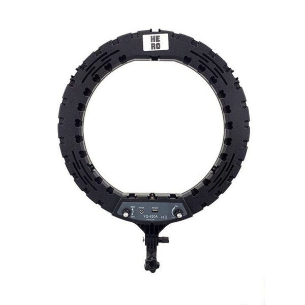 رینگ لایت به همراه سه پایه مدل Hero YQ-420A Ring Light