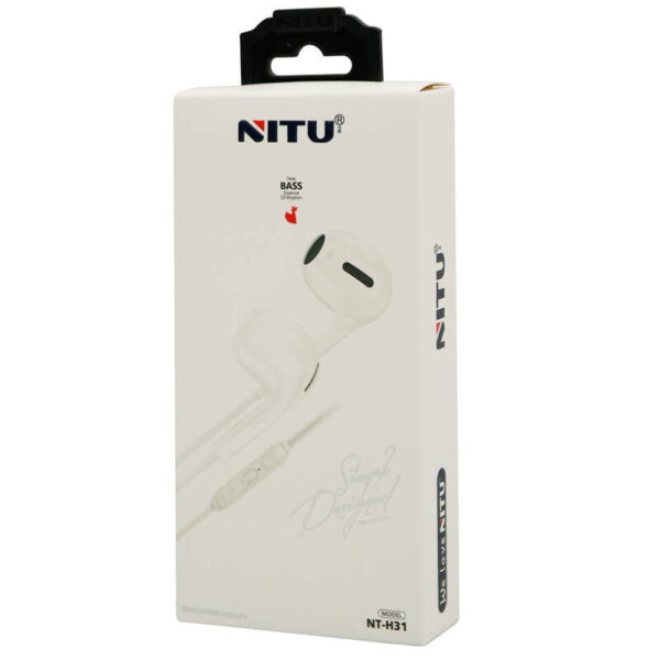 هندزفری سیم دار نیتو مدل NITU NT-H31