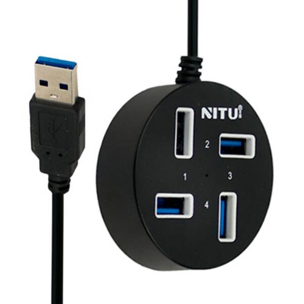 هاب چهار پورت USB 3.0 نیتو مدل NITU NT-HUB01