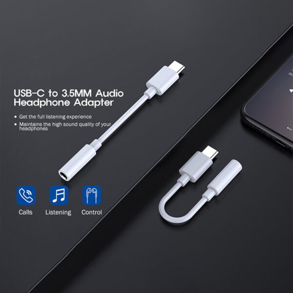 تبدیل تایپ سی به جک 3.5 میلیمتری Samsung Type C Headset Jack Adapter