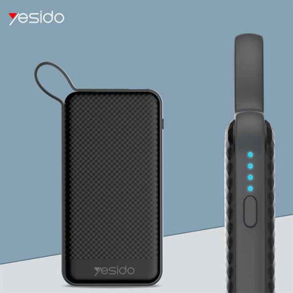 پاور بانک ۱۰۰۰۰ میلی آمپر یسیدو مدل YESIDO YP03