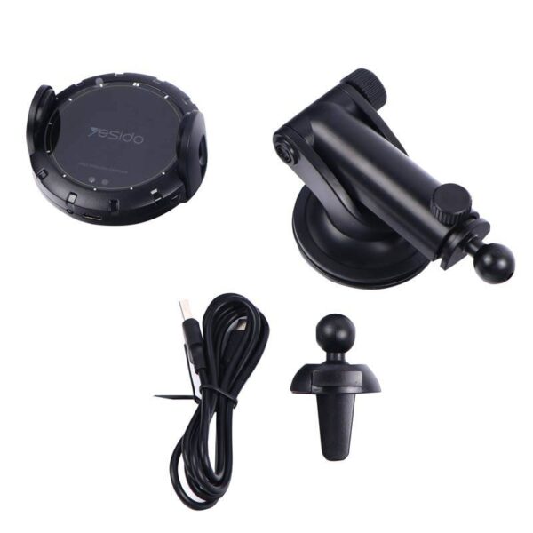 هولدر و شارژر وایرلس یسیدو مدل YESIDO C77 Holder