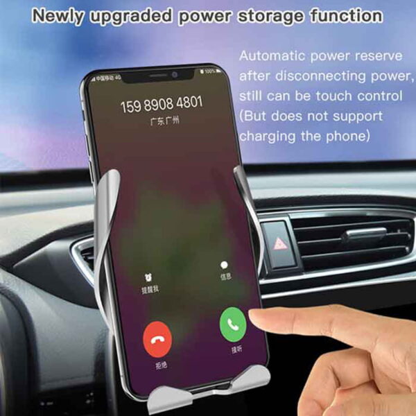 هولدر و شارژر وایرلس یسیدو مدل YESIDO C78 Wireless Charger Holder