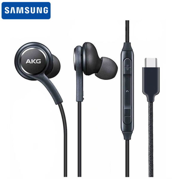هندزفری اورجینال تایپ سی سامسونگ مدل Samsung AKG Type-C Earphones