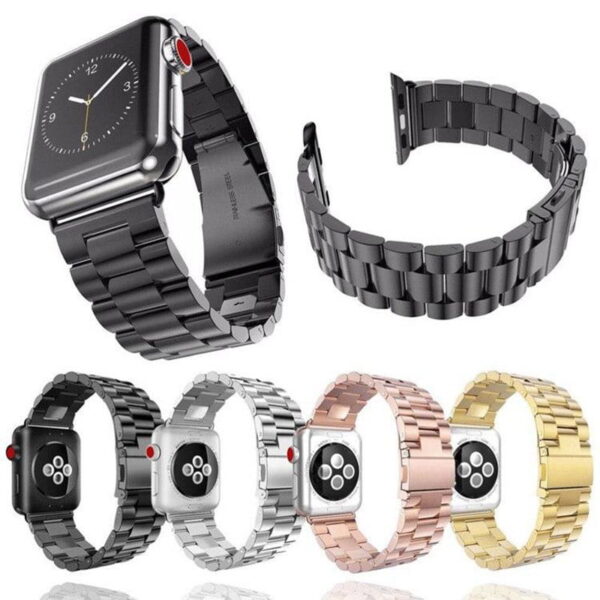 بند فلزی اپل واچ مناسب برای Apple Watch 3 BEAD Band 42 , 44 , 45 mm