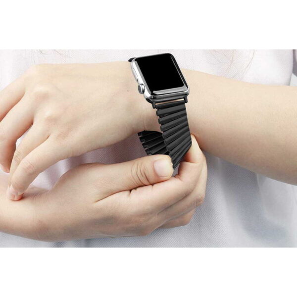 بند فلزی کشی اپل واچ مناسب برای سایز APPLE WATCH 42 , 44 , 45 mm