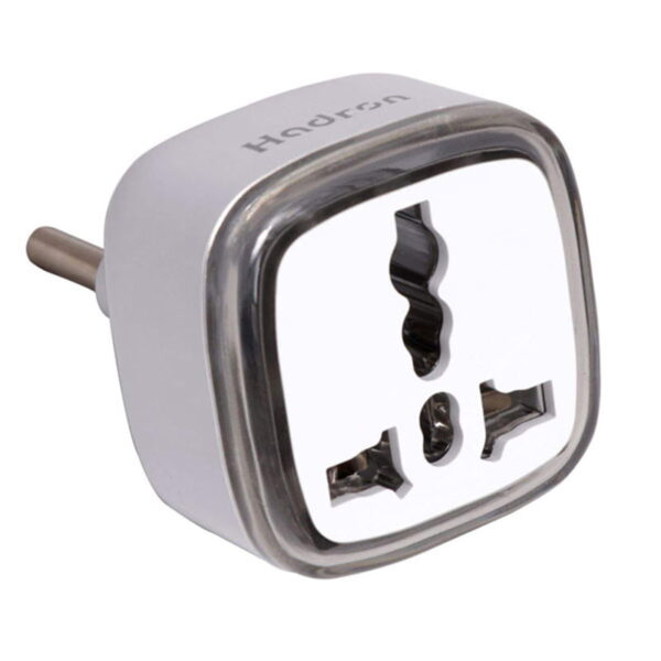 تبدیل برق 3 به 2 چراغدار هادرون مدل Hadron A10 ( گارانتی هادرون توان )