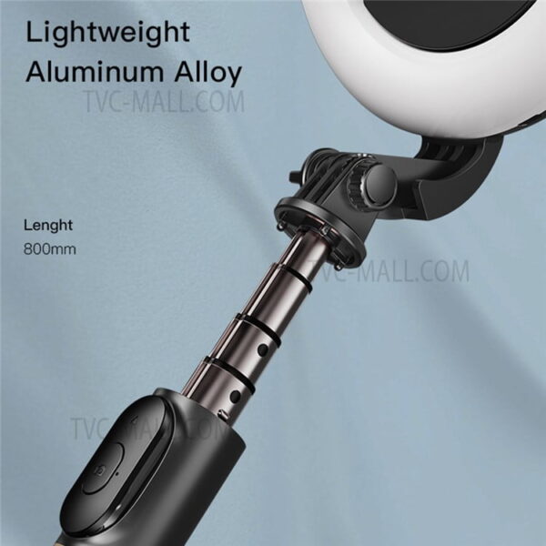 رینگ لایت با سه پایه نگهدارنده موبایل یسیدو مدل YESIDO SF12 Ring Light
