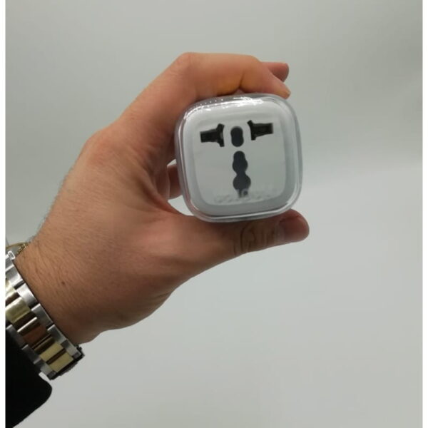 تبدیل برق 3 به 2 چراغدار هادرون مدل Hadron A10 ( گارانتی هادرون توان )