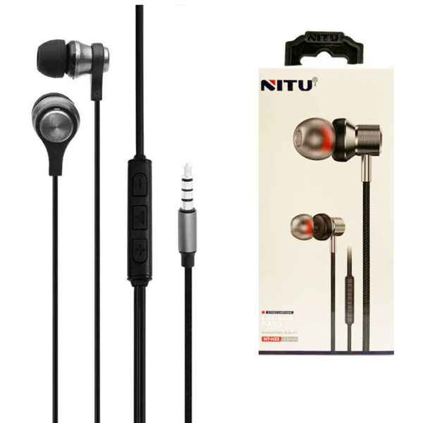 هندزفری سیم دار نیتو مدل NITU NT-H33