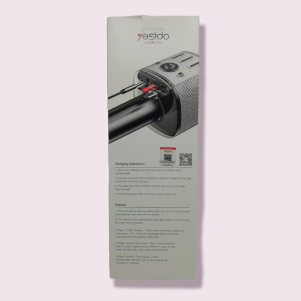 میکروفون اسپیکر یسیدو مدل YESIDO KR10
