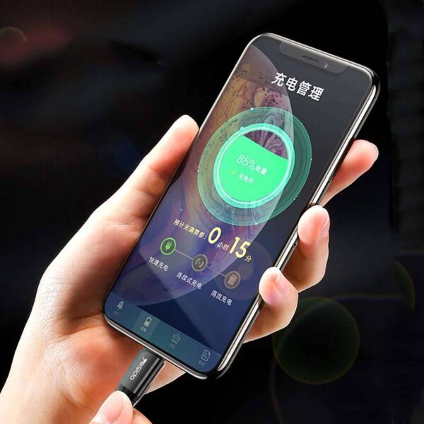 کابل 2 متری آیفون یسیدو مدل YESIDO CA50 Lightning