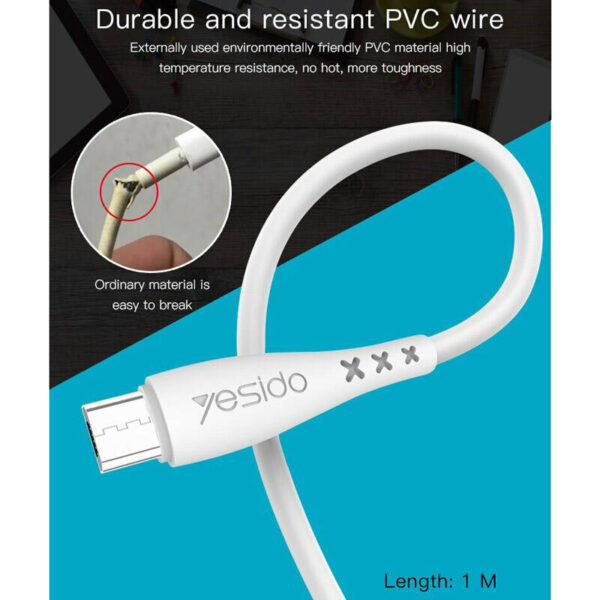 کابل میکرو یسیدو مدل YESIDO CA26 Micro