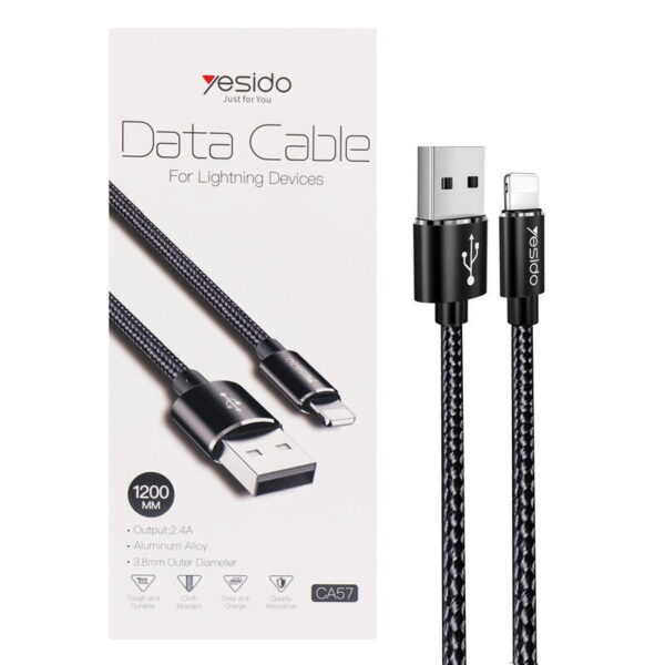 کابل آیفون یسیدو مدل YESIDO CA57 Lightning