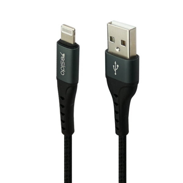کابل 2 متری آیفون یسیدو مدل YESIDO CA63 Lightning
