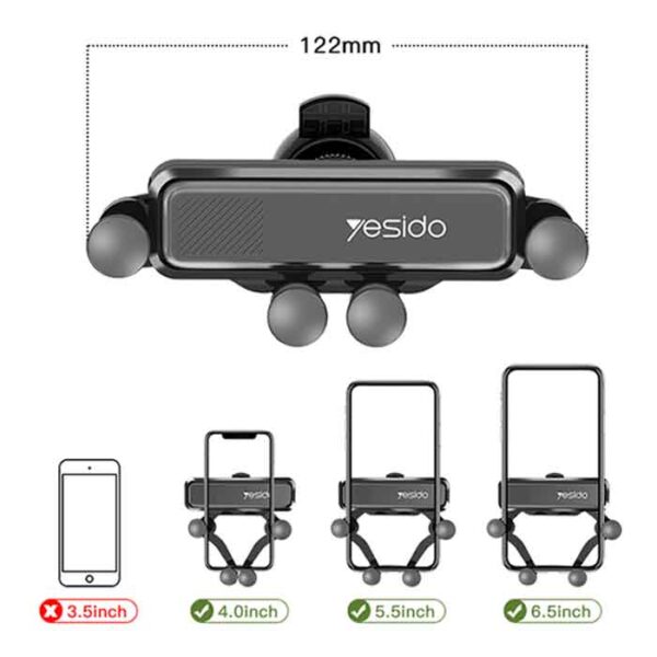 هولدر دریچه کولری یسیدو مدل YESIDO C62 Holder