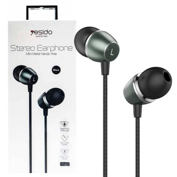 هندزفری سیمی یسیدو مدل YESIDO YH22 Handsfree