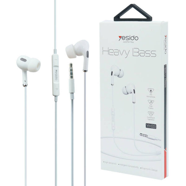 هندزفری سیمی یسیدو مدل YESIDO YH33 Handsfree