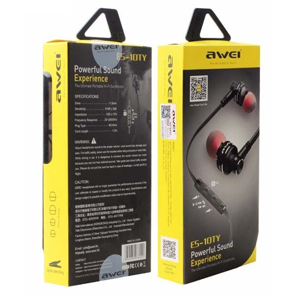 هندزفری سیمی اوی مدل AWEI ES-10TY Handsfree