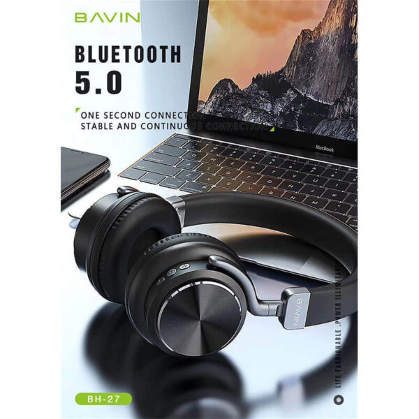 هدفون بلوتوثی باوین مدل BAVIN BH-27