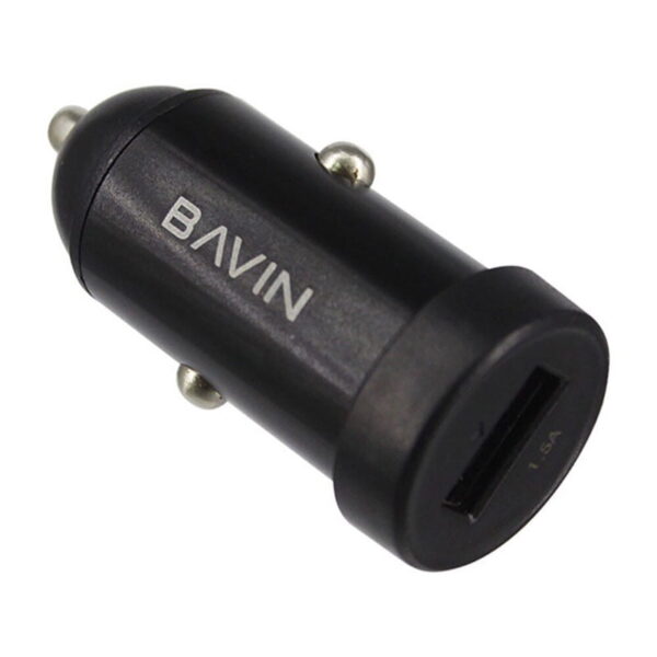 شارژر فندکی همراه با کابل میکرو باوین مدل BAVIN PC360