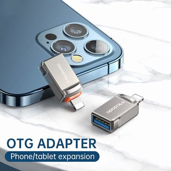 تبدیل او تی جی آیفون مکدودو مدل Mcdodo OT-860 OTG Lightning
