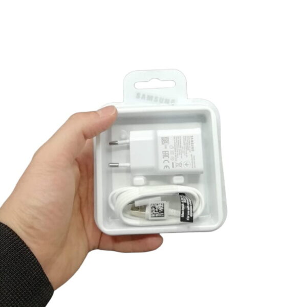 شارژر اصلی سامسونگ با کابل میکرو Samsung Travel Adapter MICRO