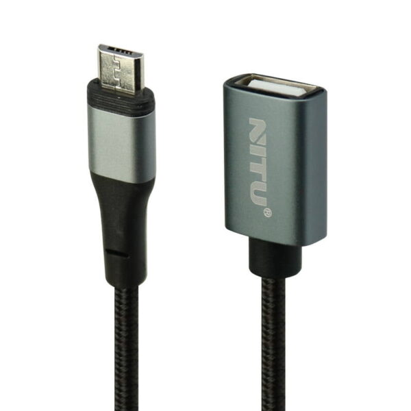 کابل او تی جی میکرو نیتو مدل NITU NT-CN20 Micro OTG