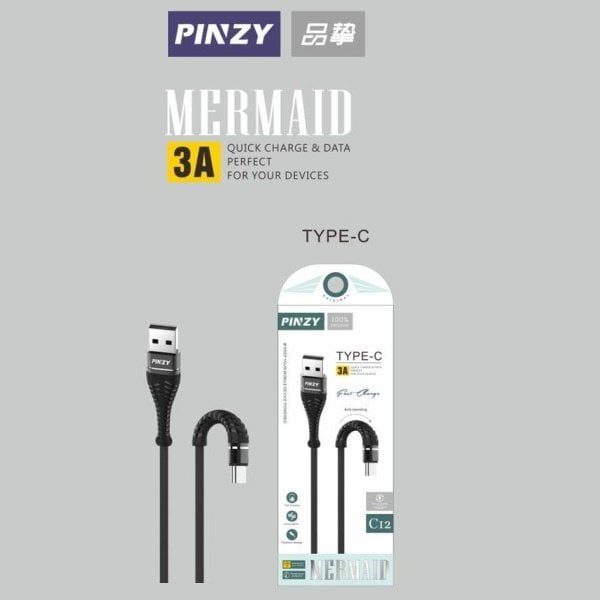 کابل تایپ سی پینزی مدل PINZY C12 Type C