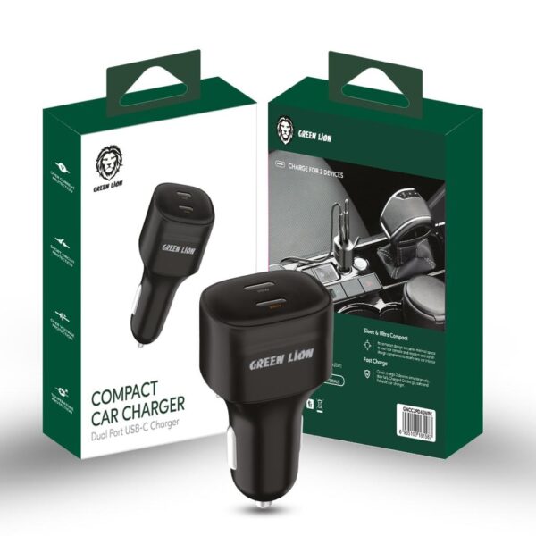 شارژر فندکی 45 وات گرین مدل GREEN 45W Compact