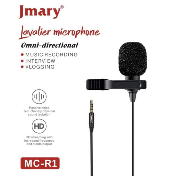 میکروفون یقه ای جیماری مدل Jmary MC-R1 Microphone