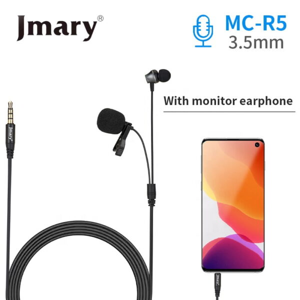 میکروفون یقه ای جیماری مدل Jmary MC-R5 Microphone