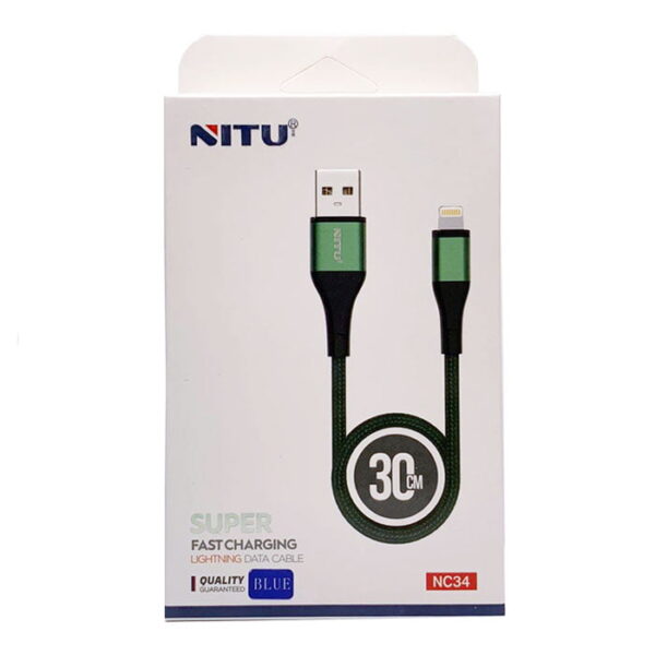 کابل پاور بانکی آیفون نیتو مدل NITU NC34 Lightning