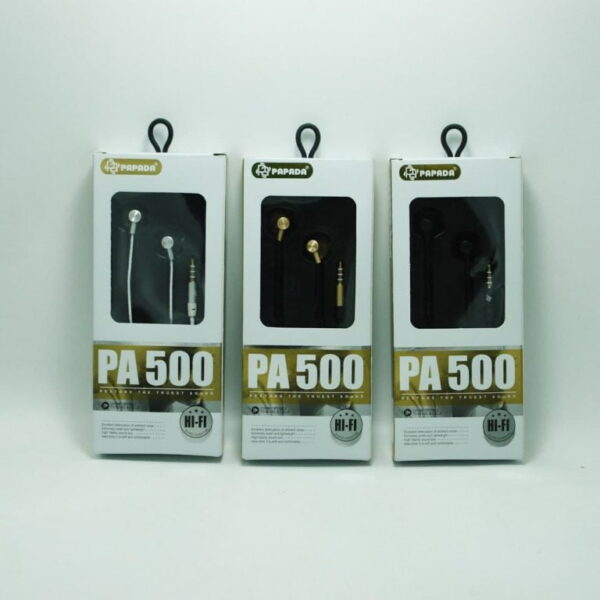 هندزفری سیمی پاپادا مدل PAPADA PA500 Handsfree