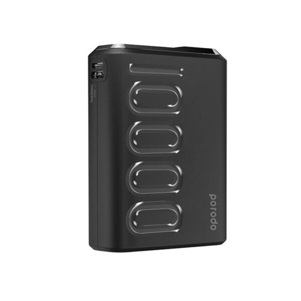 پاور بانک 10000 میلی آمپر پورودو مدل PORODO PD-1092-BK Power Bank