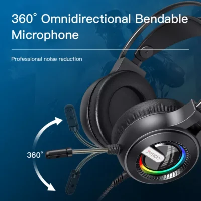 هدست گیمینگ یسیدو مدل YESIDO EK02 GAMING HEADSET